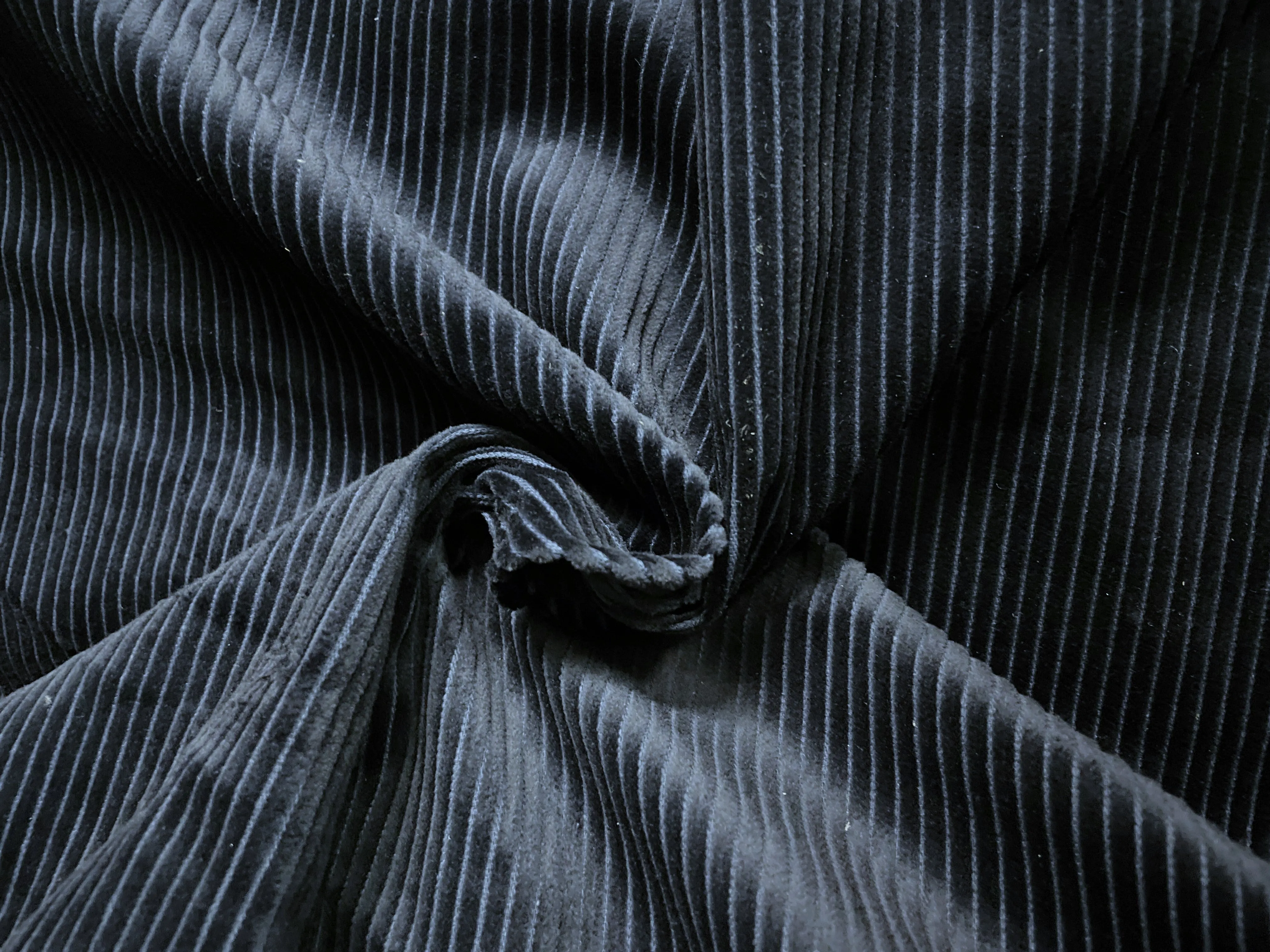 100% Cotton Corduroy - Navy