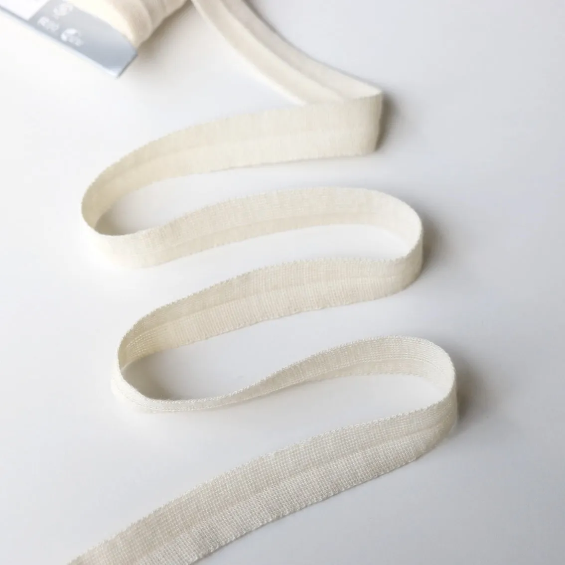 20mm Wool Binding - Cream