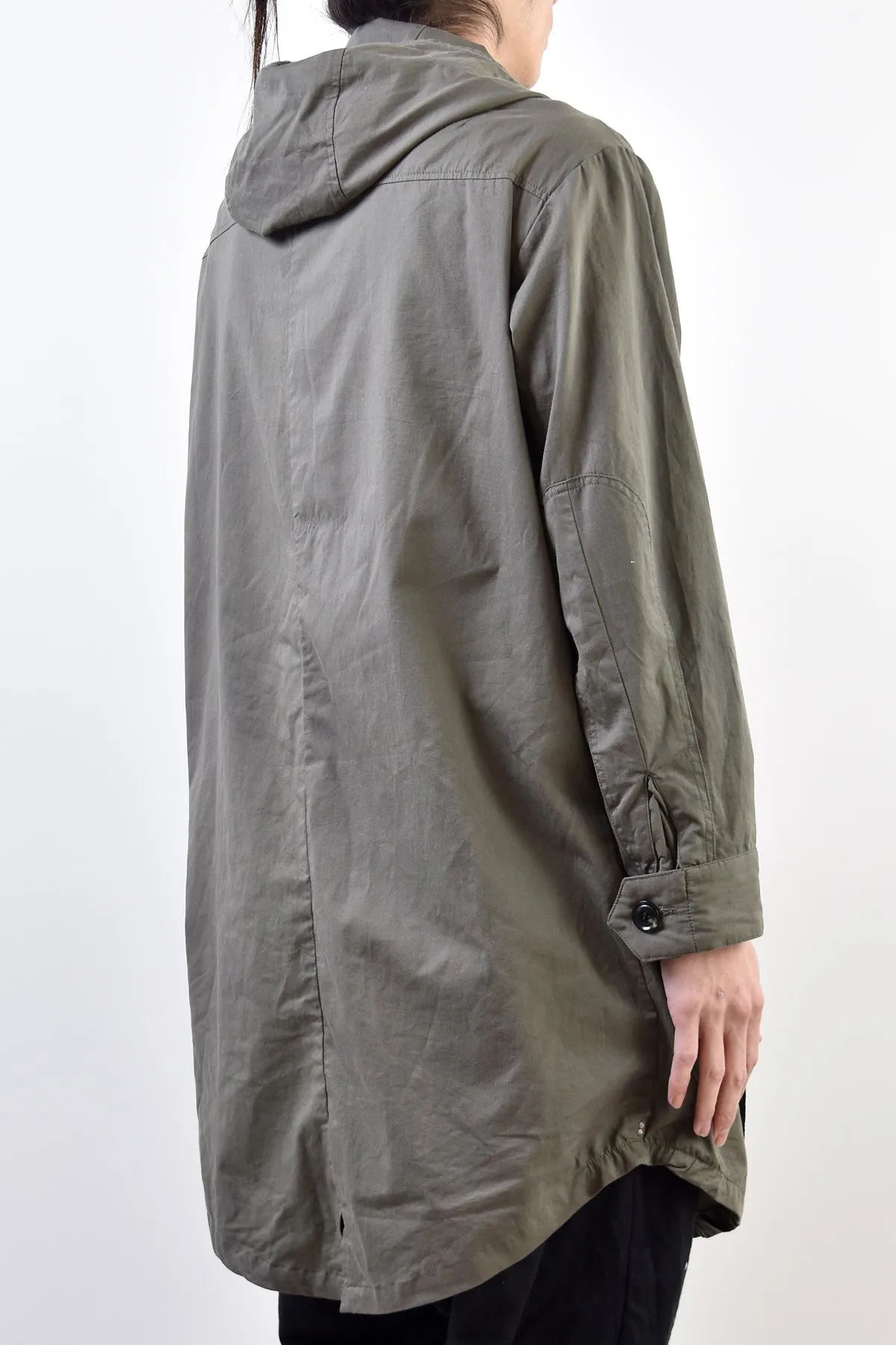 2101-JK02A Parachute Mods Coat Khaki