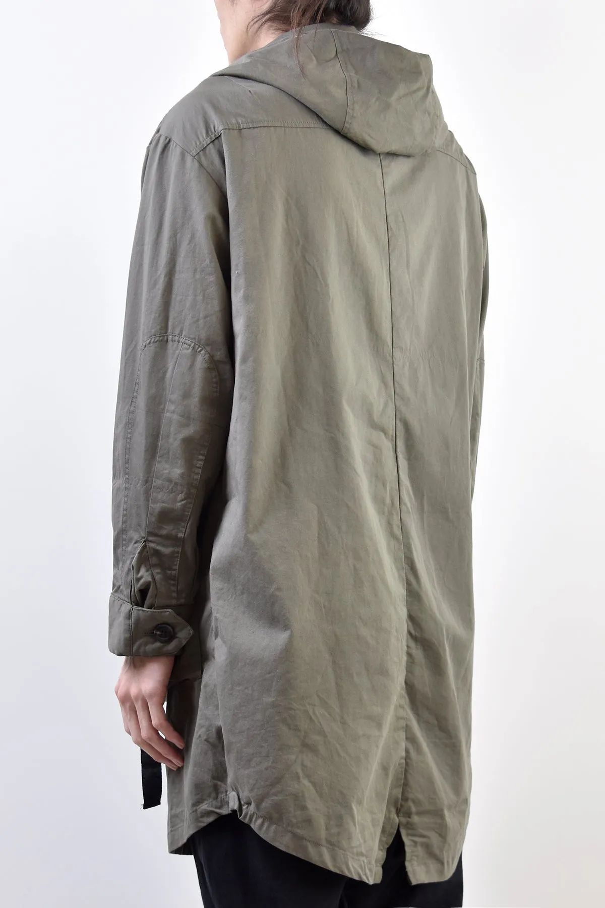 2101-JK02A Parachute Mods Coat Khaki