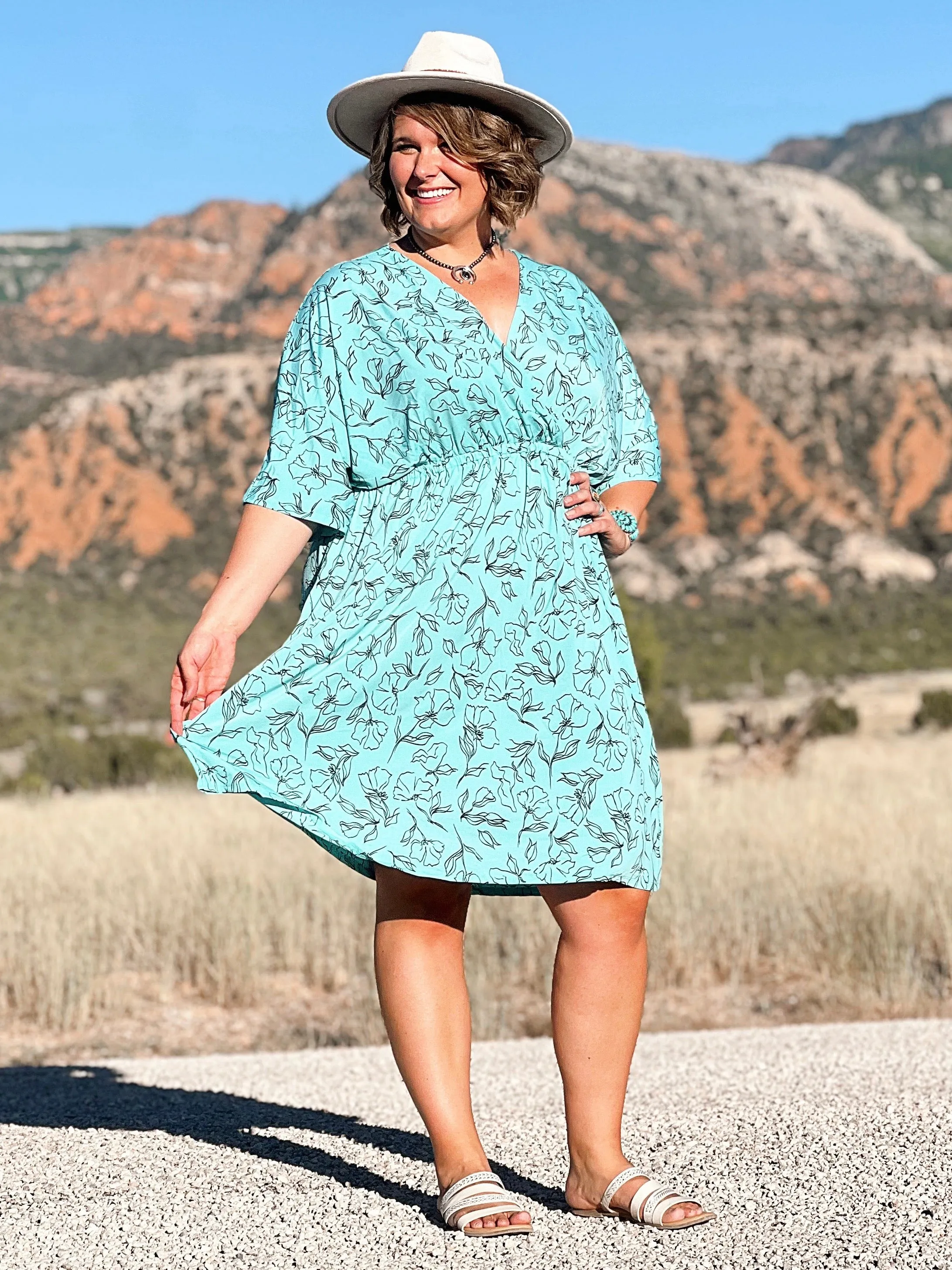 Annabelle Faux Wrap Dress