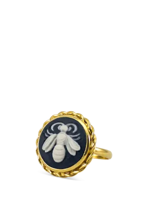 Bee Cameo Ring