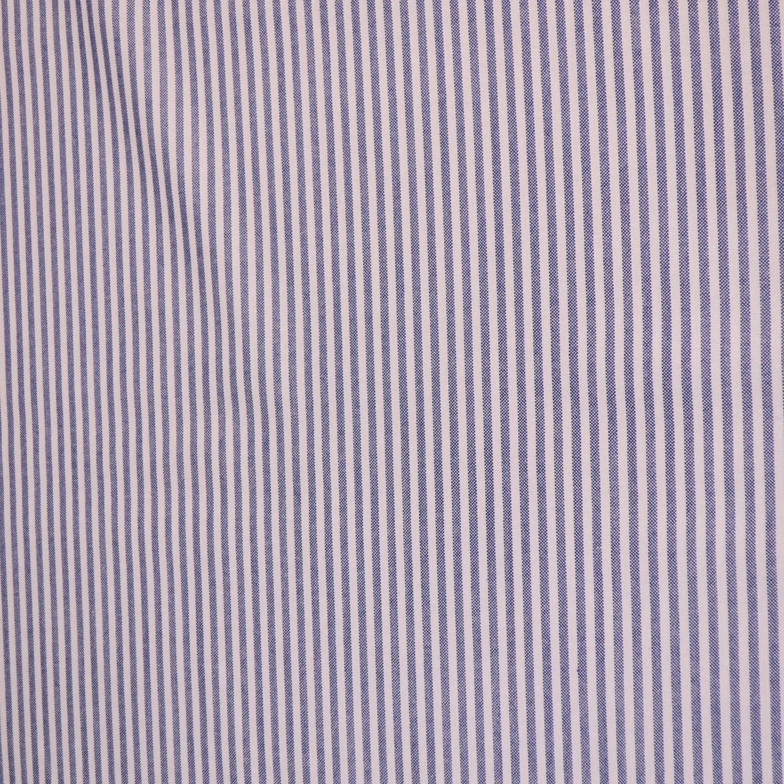 Blue and White Stripe Loro Piana Cashmere Cloud Fabric