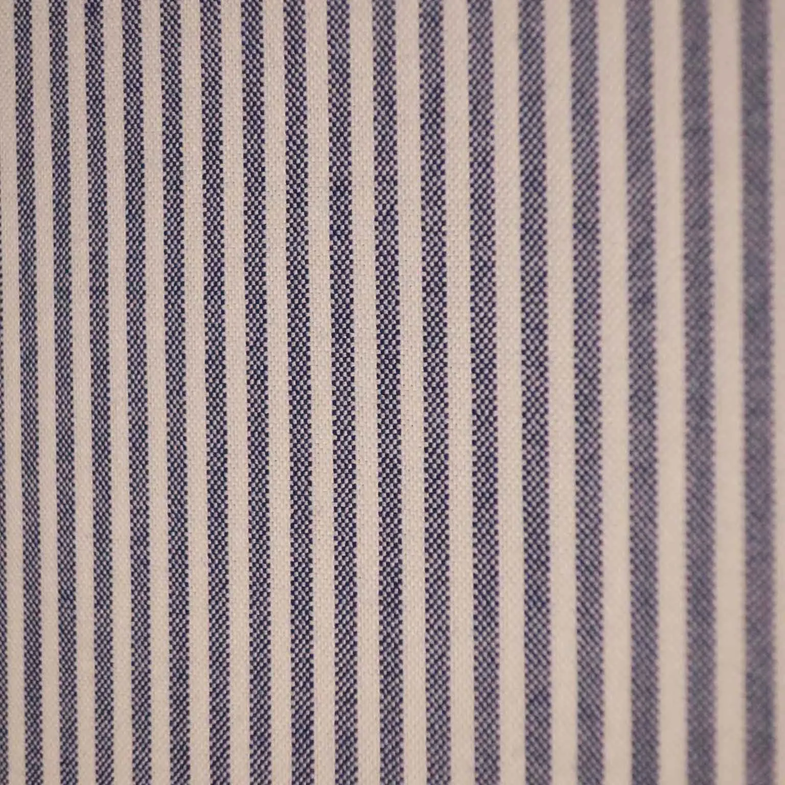 Blue and White Stripe Loro Piana Cashmere Cloud Fabric