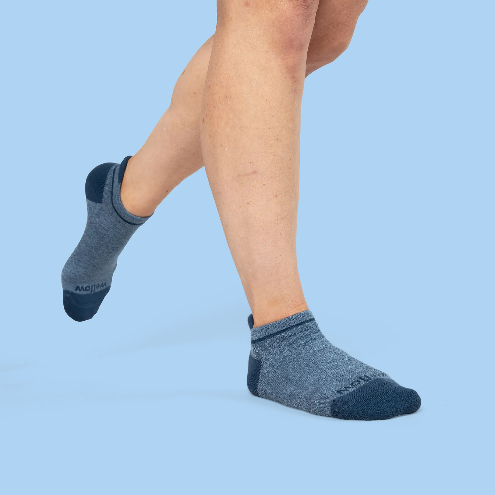 Blue Steel Twist - Ankle Sock - 5 Pack