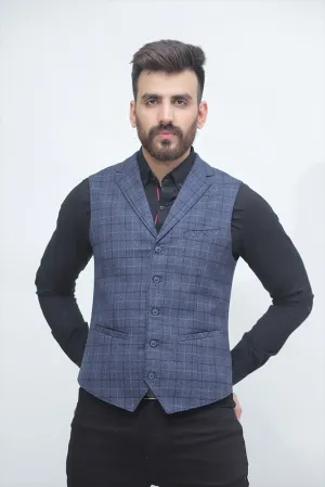 Blue Waistcoat