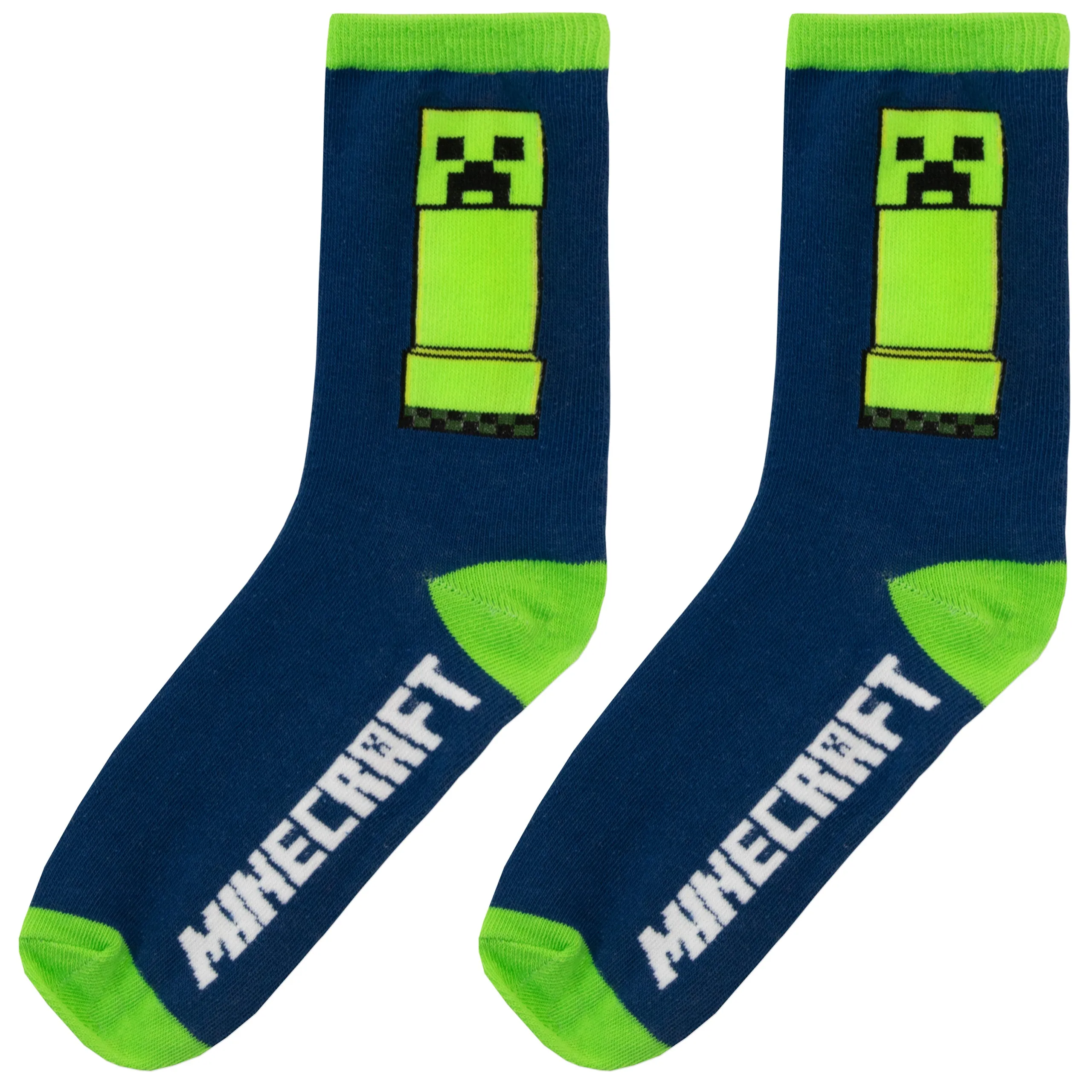 Boys Minecraft Socks Pack of 3