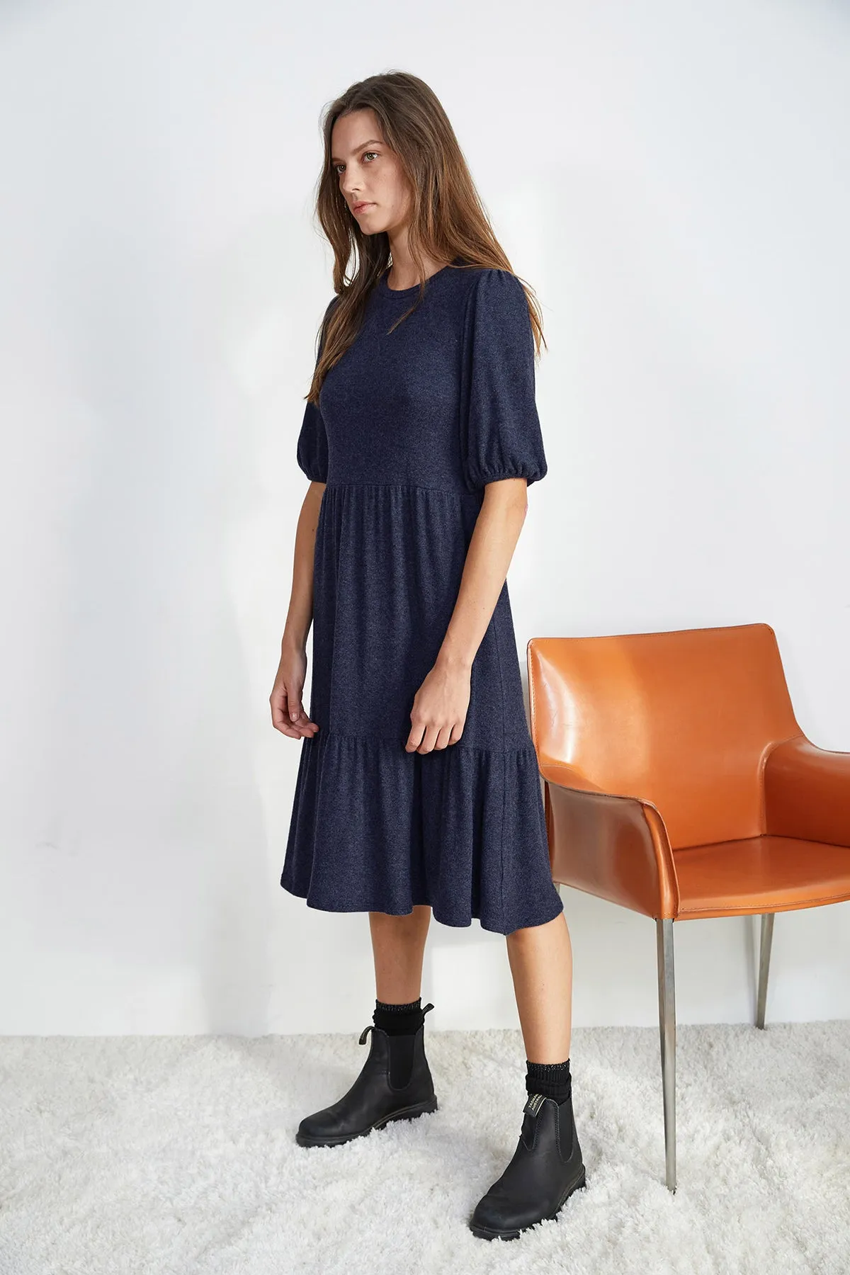 BRIE PUFF SLEEVE DRESS