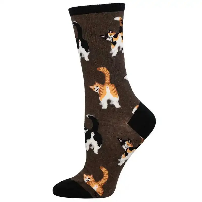 'Cat Butts' Women's printed socks