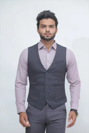 Charcoal Waist Coat