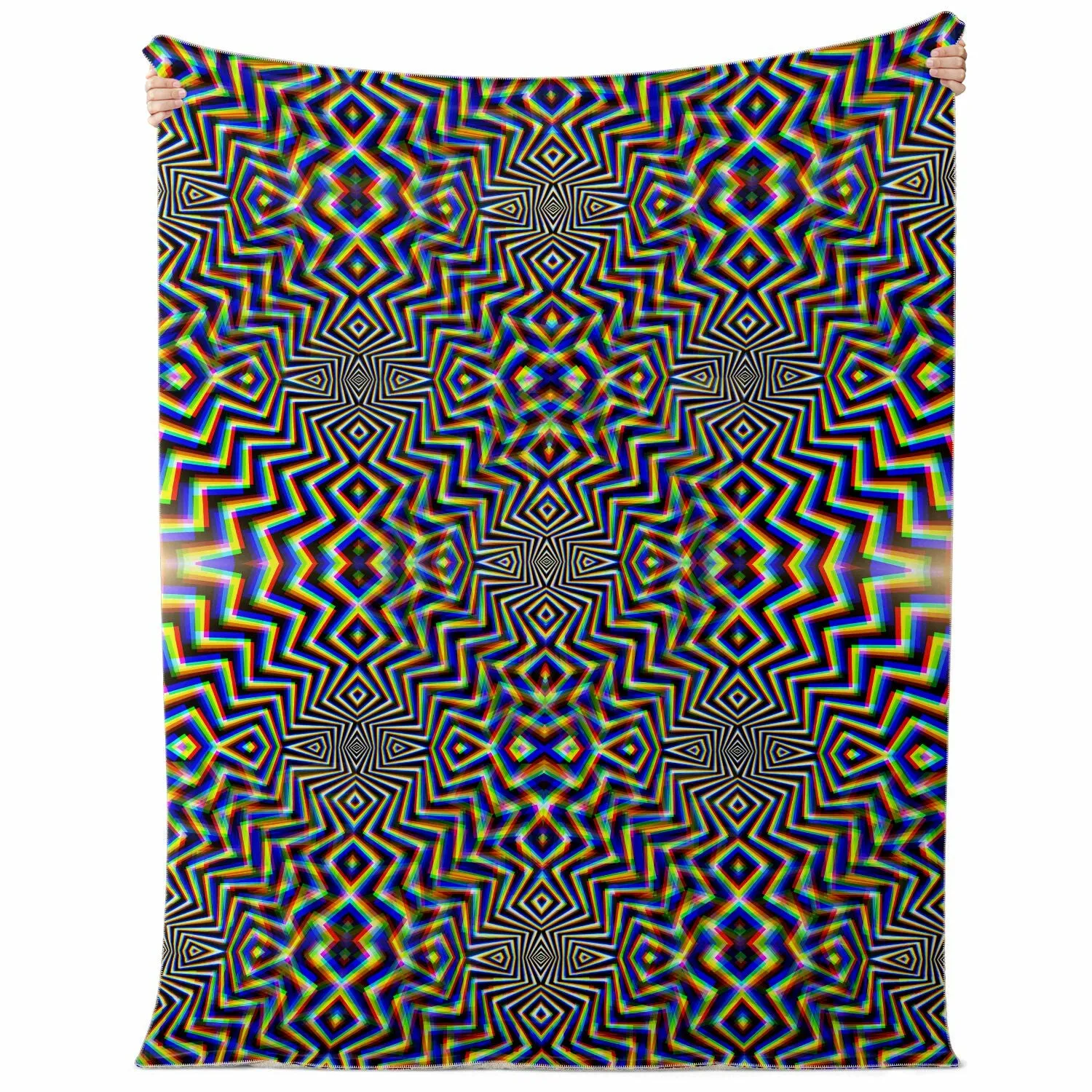 Chromadelic Micro Mink Fleece Blanket