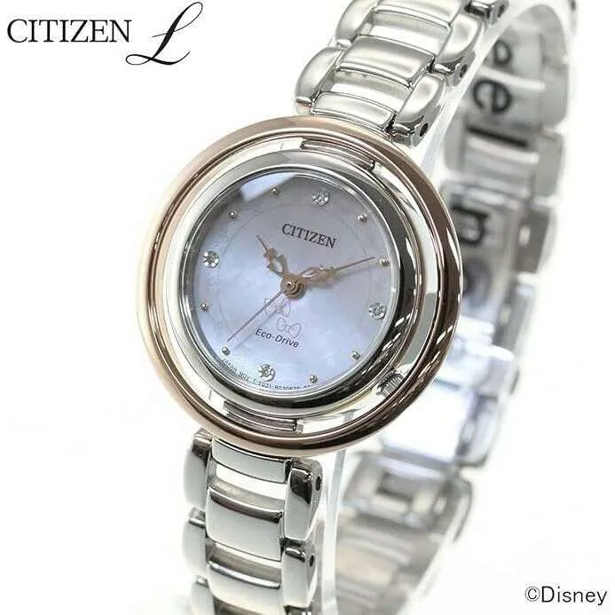 CITIZEN L DISNEY COLLECTION MARIE LIMITED MODEL LADIES WATCH (500 LIMITED) EM0665-57W