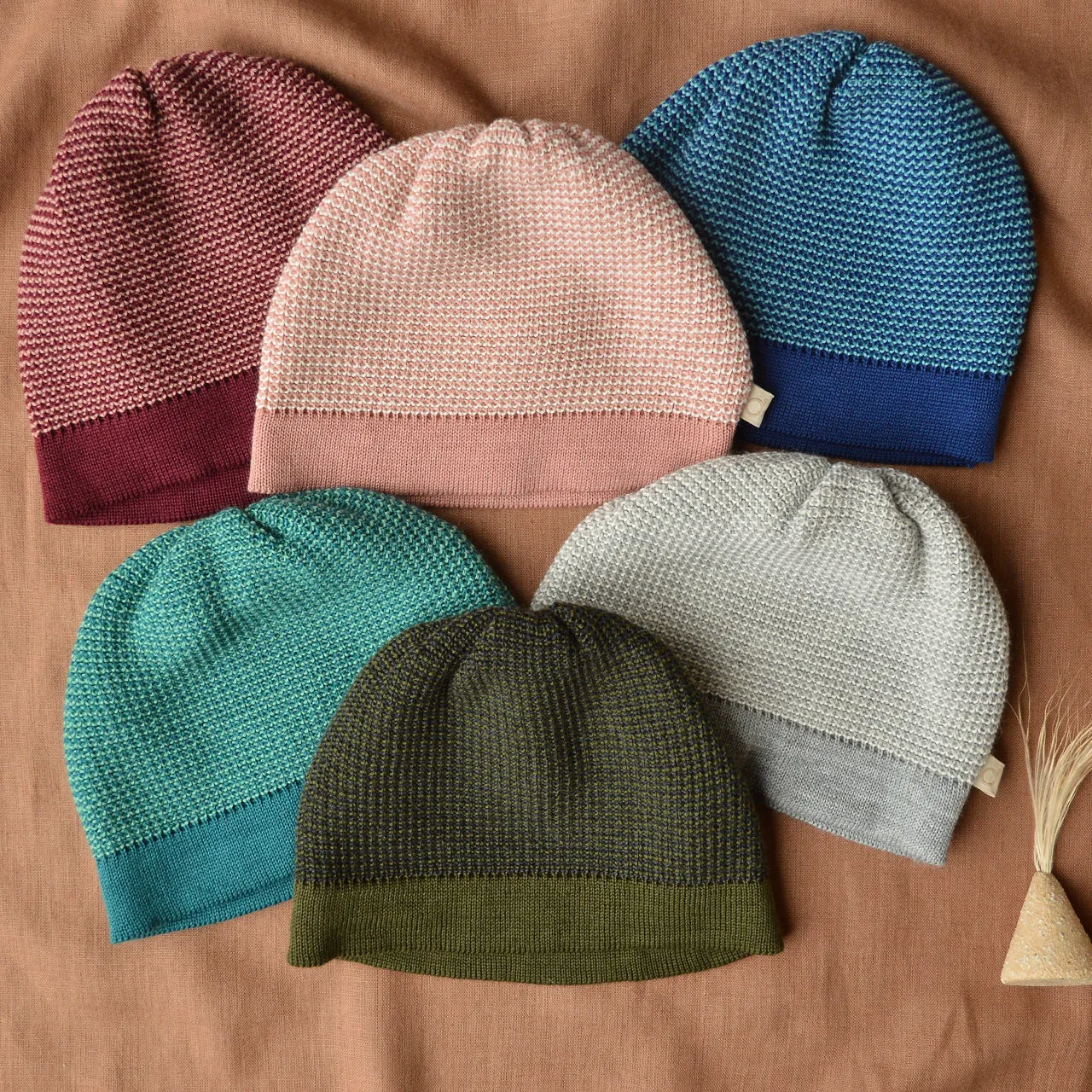 Classic Organic Merino Beanie - Melange (Teen-Adults) *Last One!