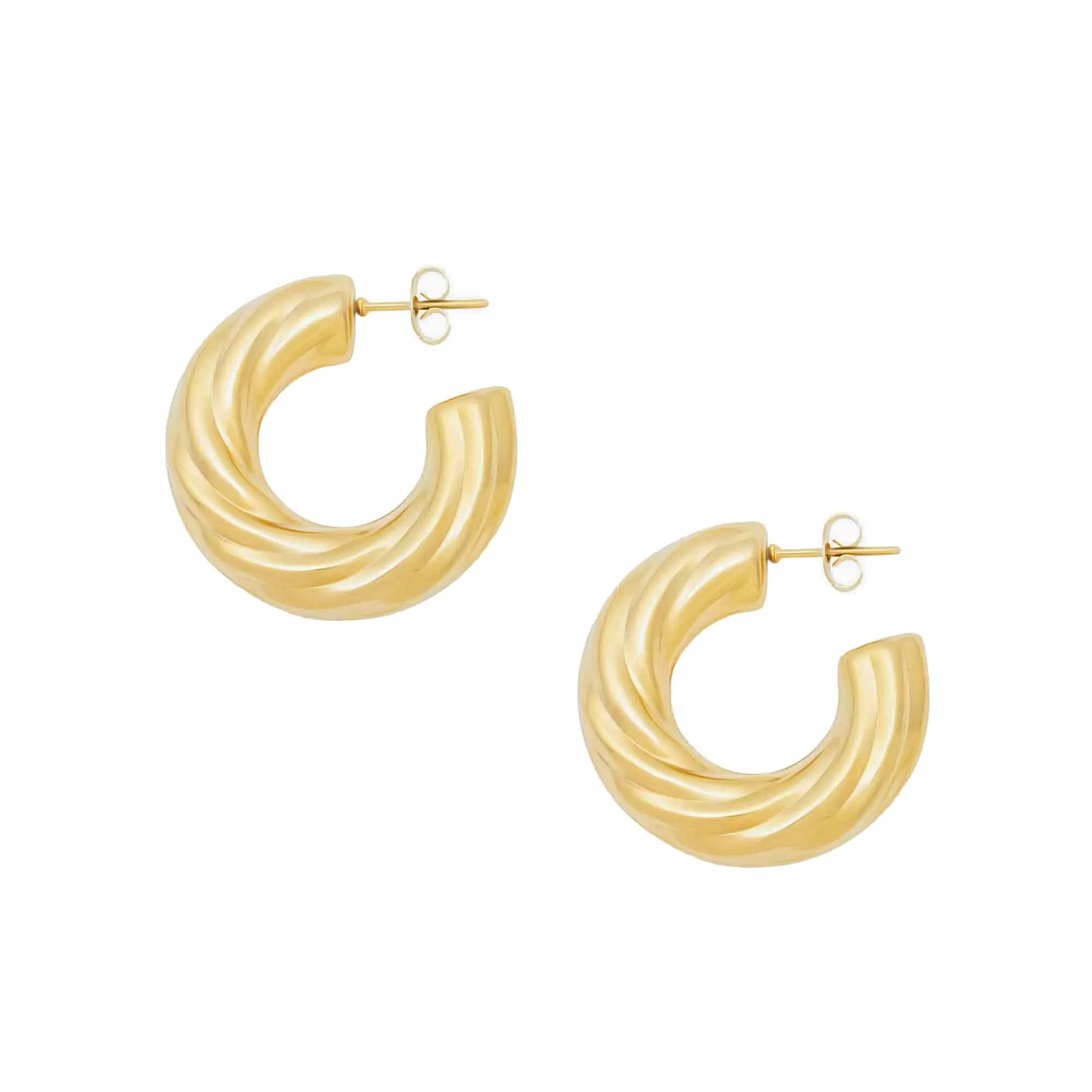 Claudette Hoop Earrings