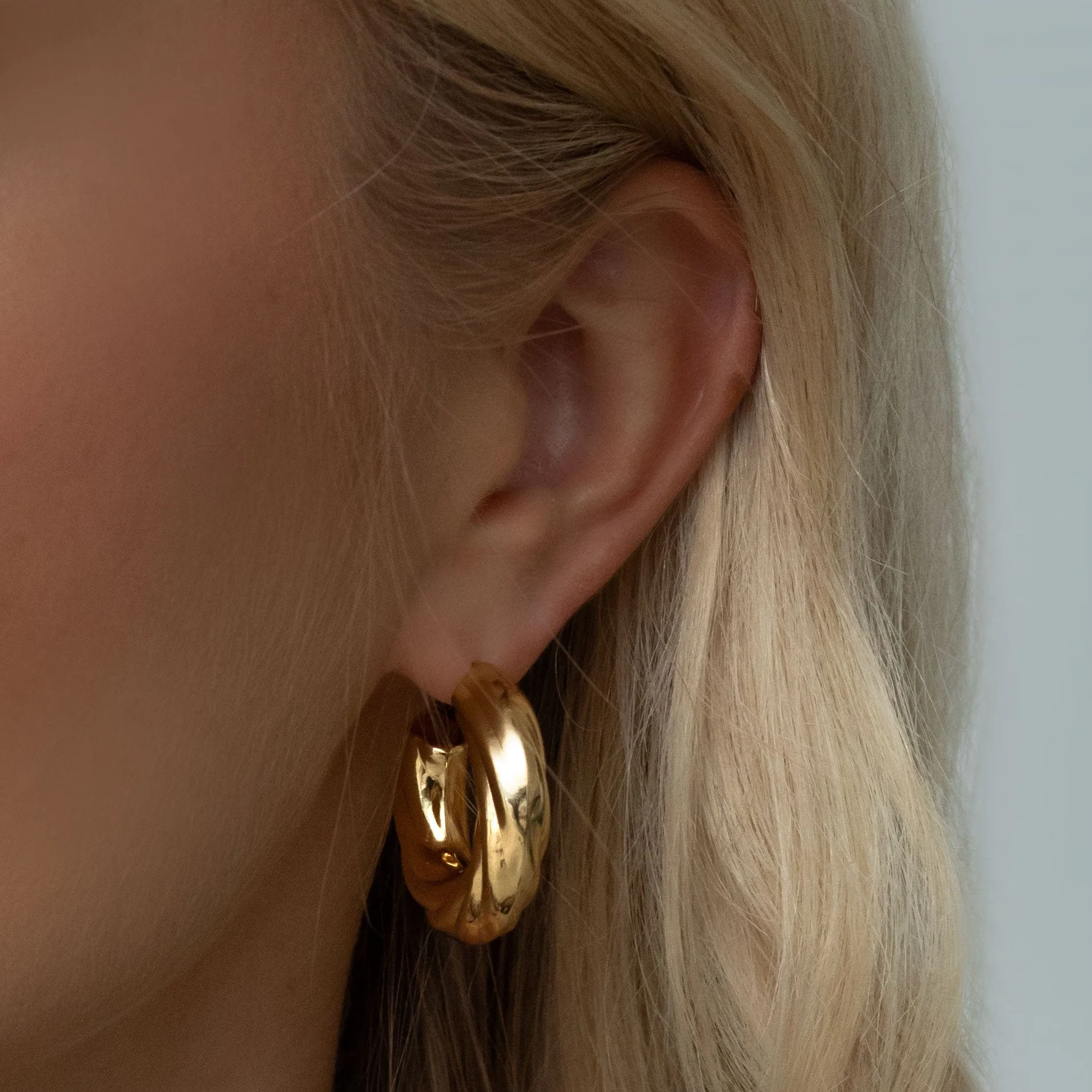 Claudette Hoop Earrings