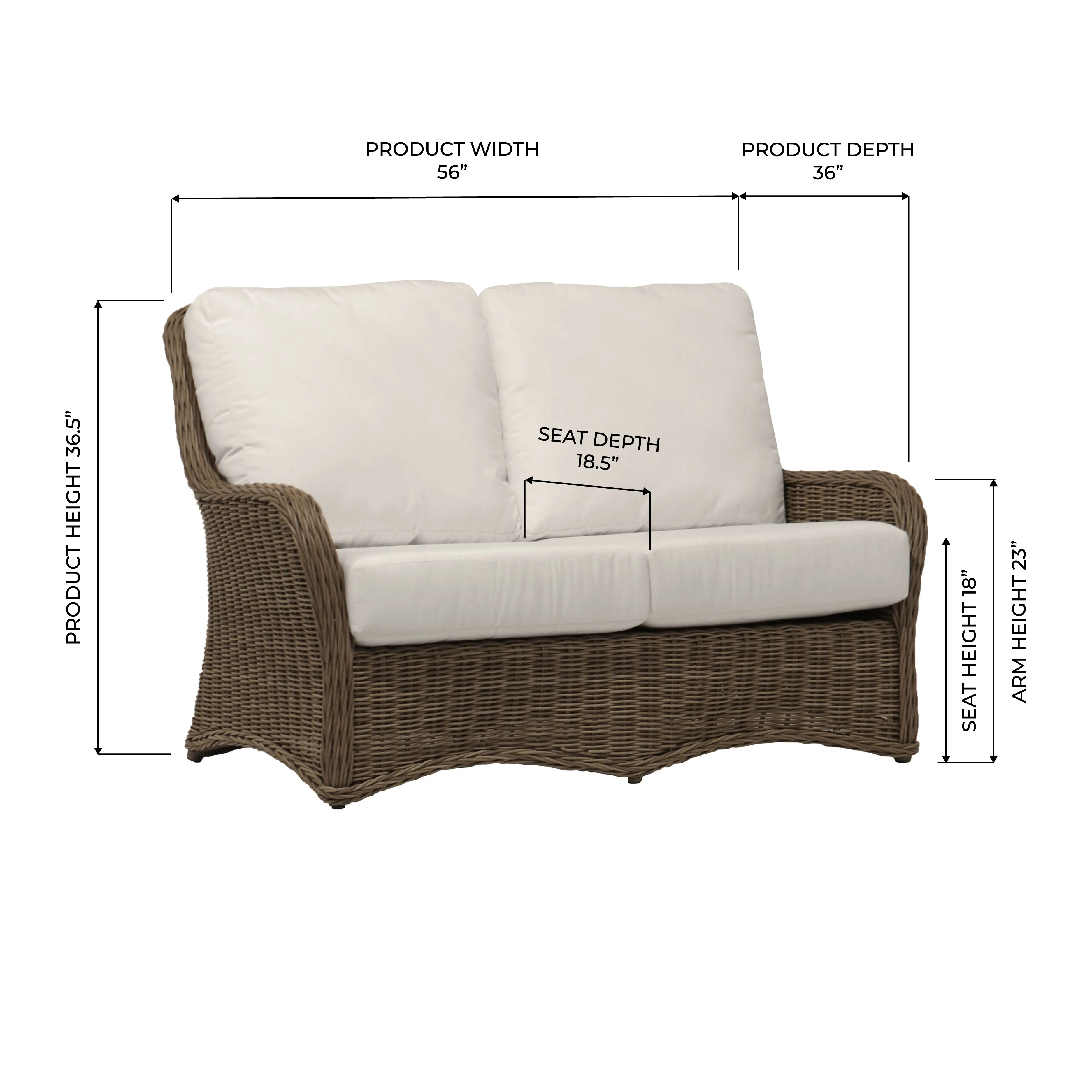 Coastal Loveseat