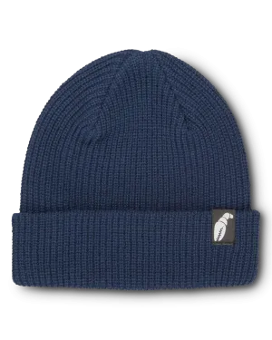 Crab Grab Label Beanie - Navy