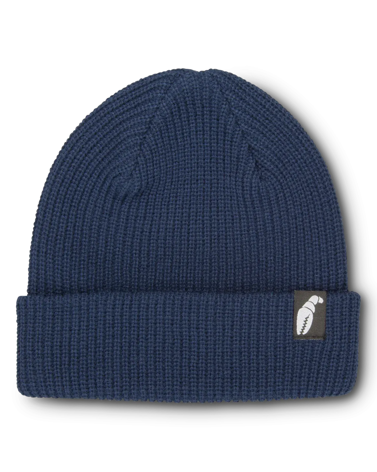 Crab Grab Label Beanie - Navy