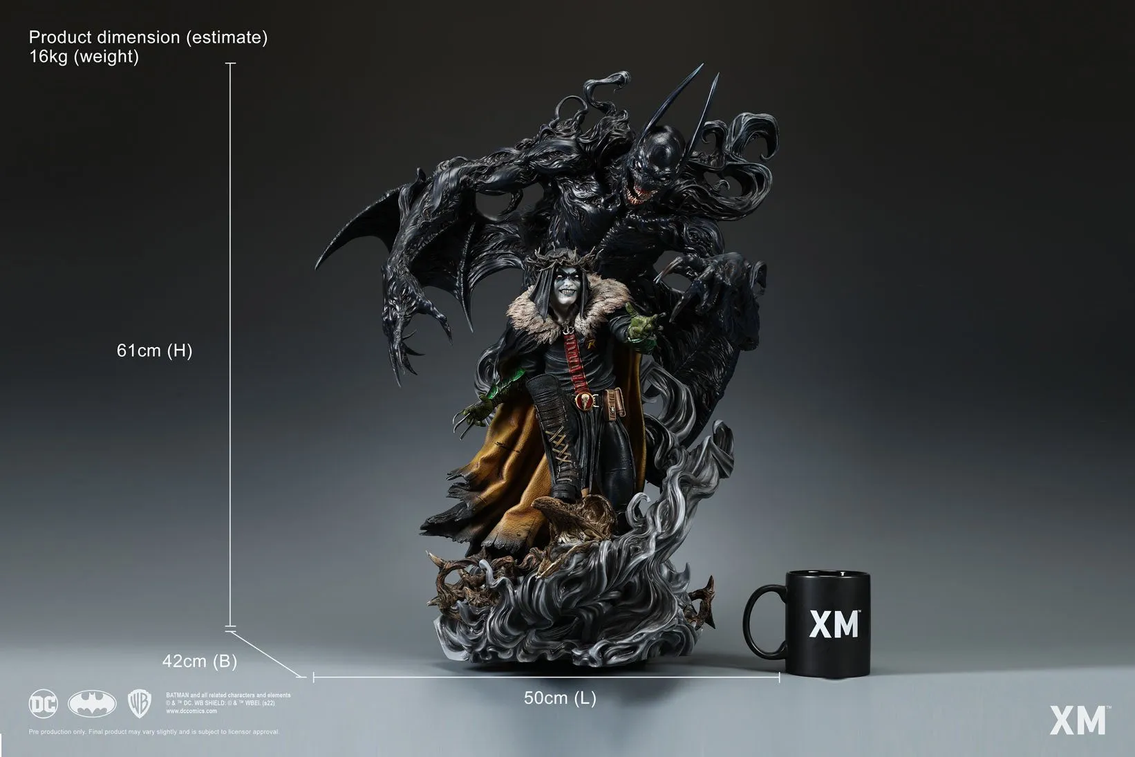 Dark Knights Death Metal Robin King Statue