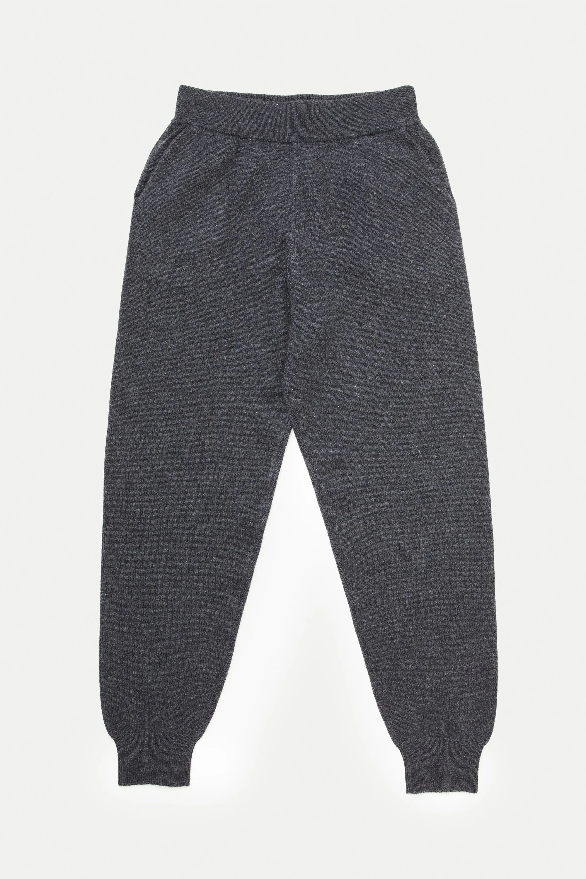 Dean Cashmere Joggers - Charcoal