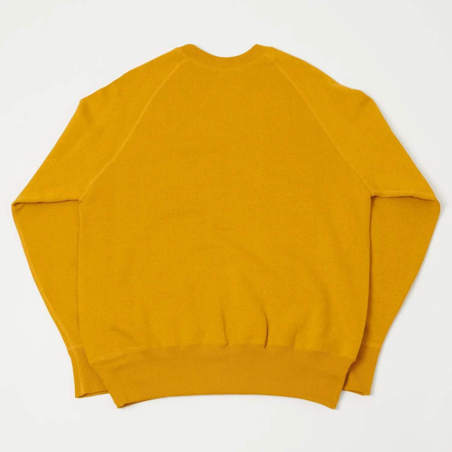 Denime Lot. 261 4-Needle Raglan Sweatshirt - Yellow