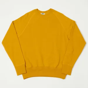 Denime Lot. 261 4-Needle Raglan Sweatshirt - Yellow