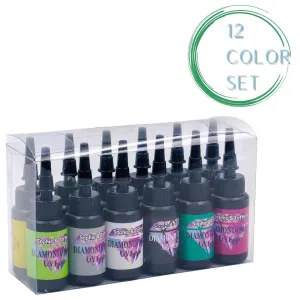 Diamond Dust Glitter UV Resin (12 Colors) - 10ml