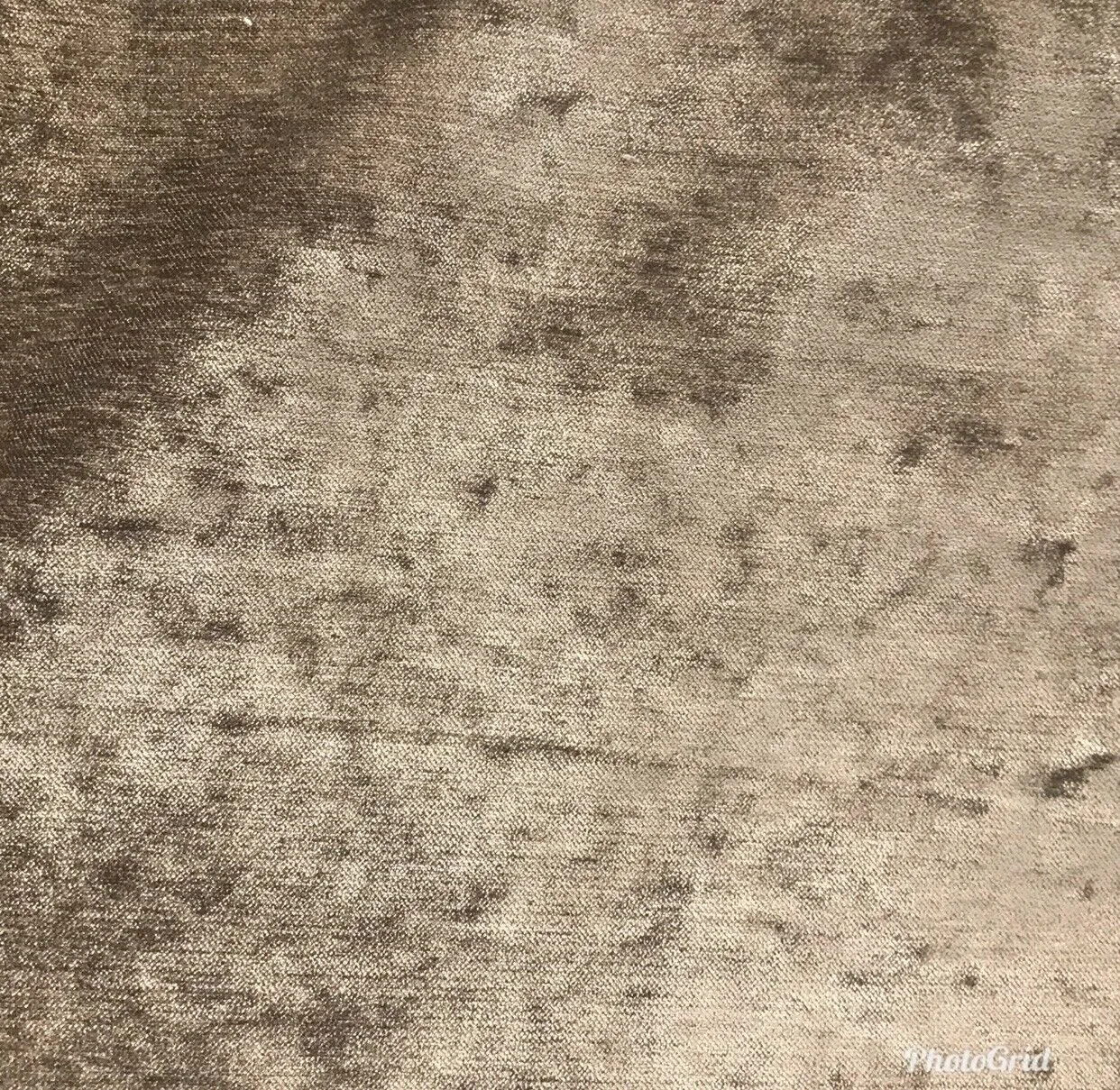 Duke Dickson Velvet Upholstery Decorating Fabric - Dark Taupe- By The Yard