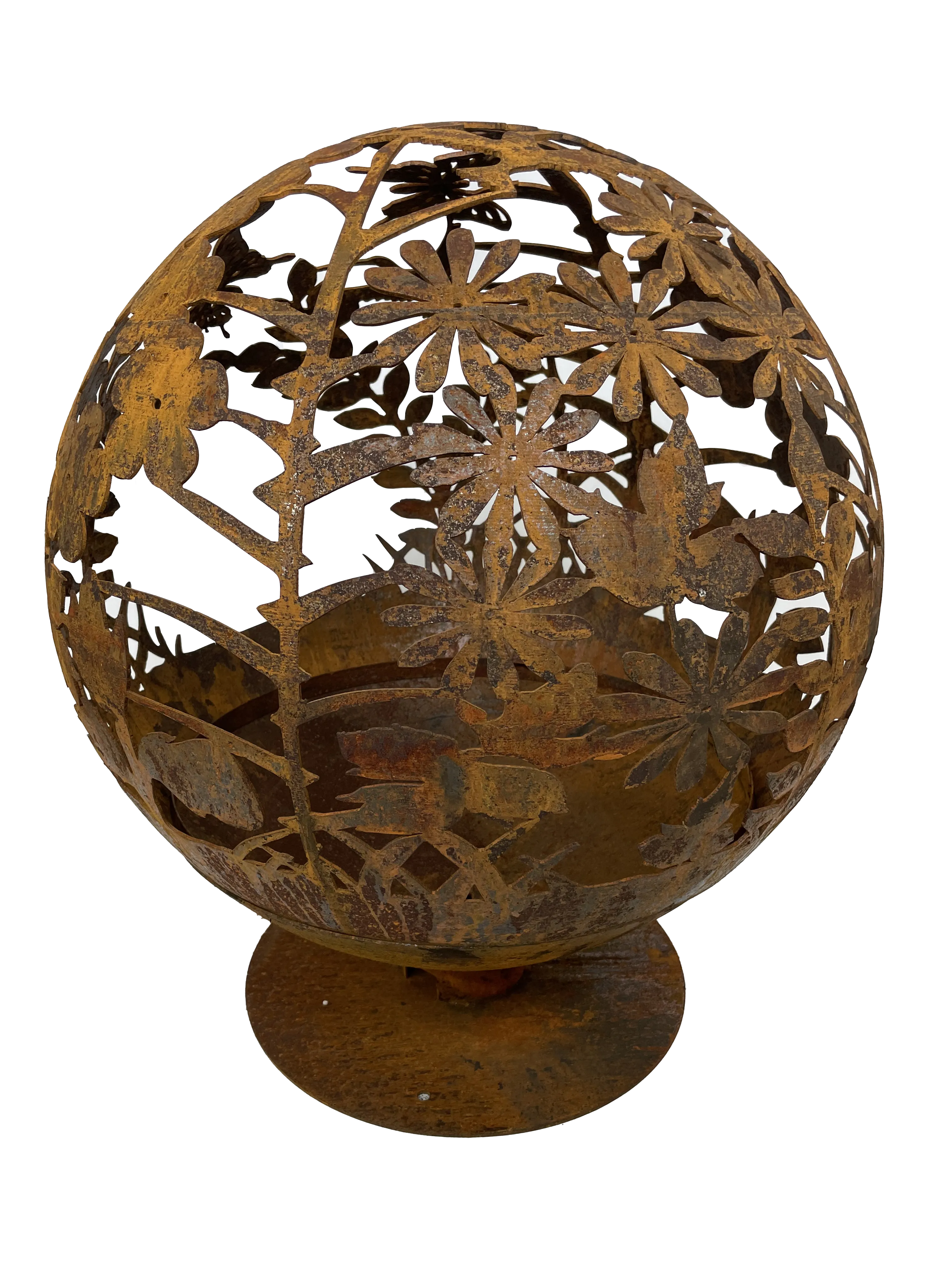 Esschert Designs Extra Large Garden Pattern Fire Sphere