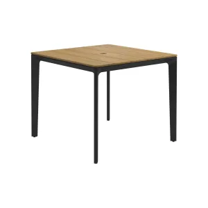 Gloster Carver 35" Square Teak Dining Table