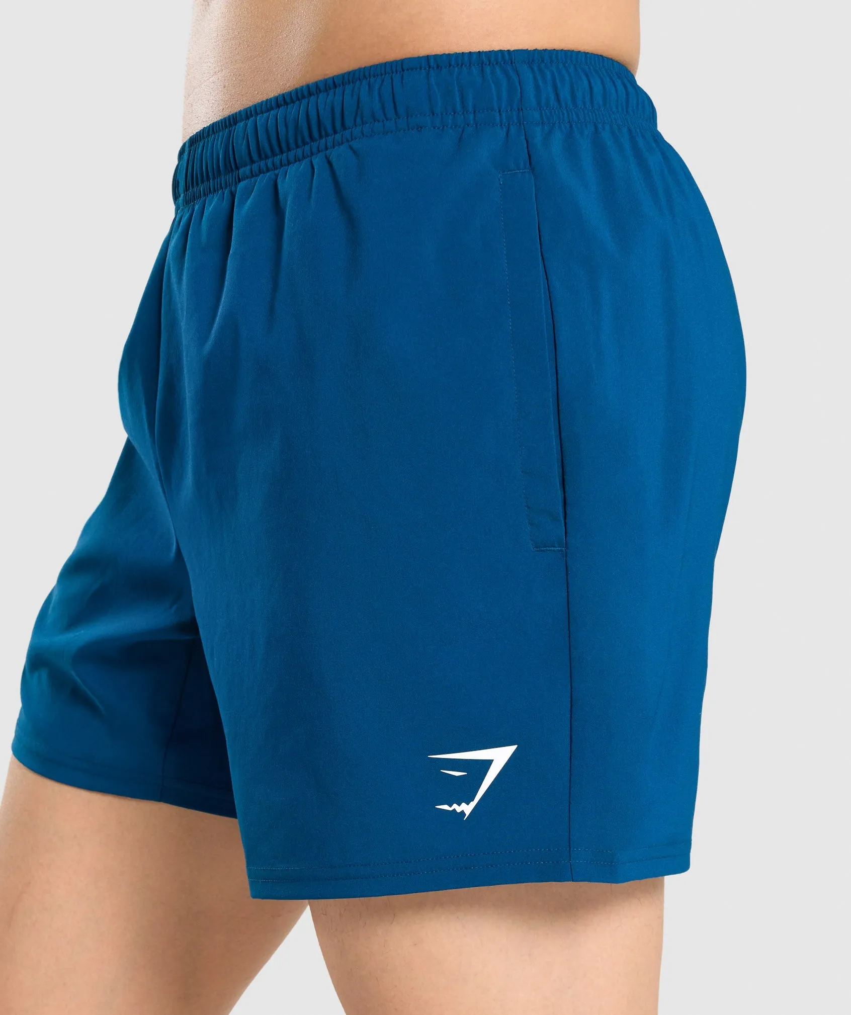 Gymshark Arrival 5" Shorts - Petrol Blue