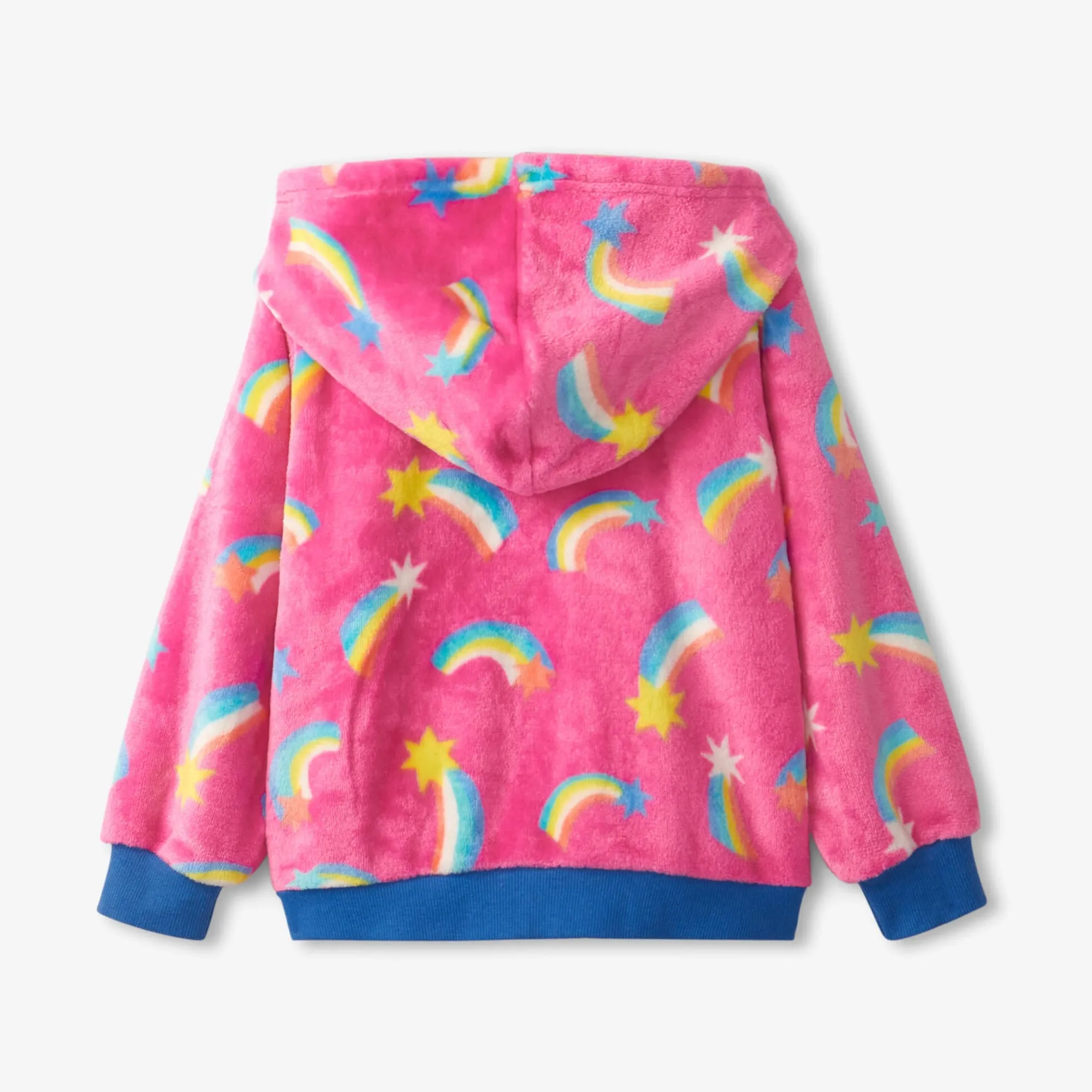 Hatley Fleece Hooded Jacket - Shooting Stars