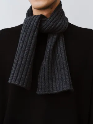 JACOB RIBBED CASHMERE WOOL SCARF (3 COLORS)