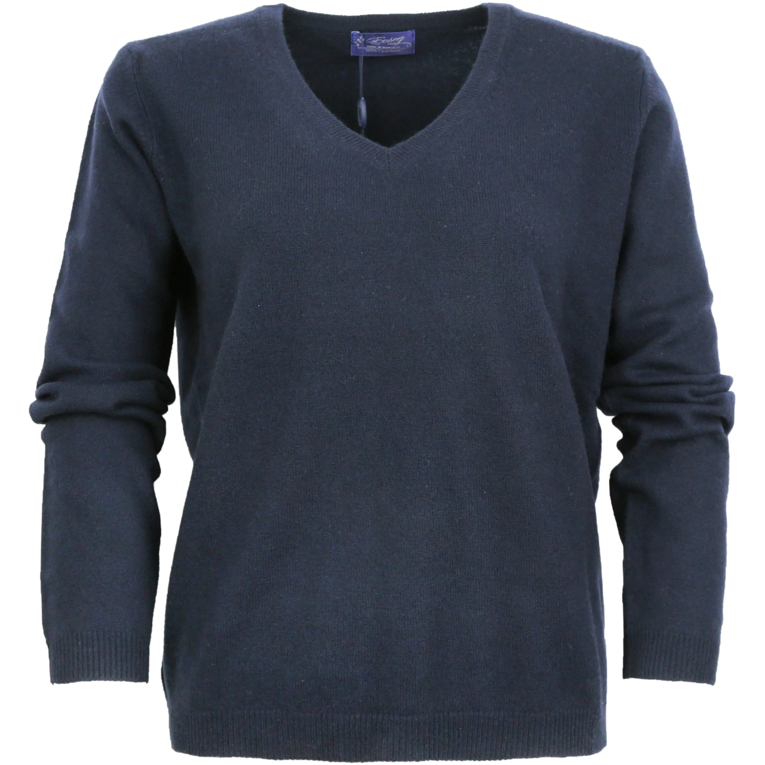 LADIES CLASSIC V NECK SWEATER