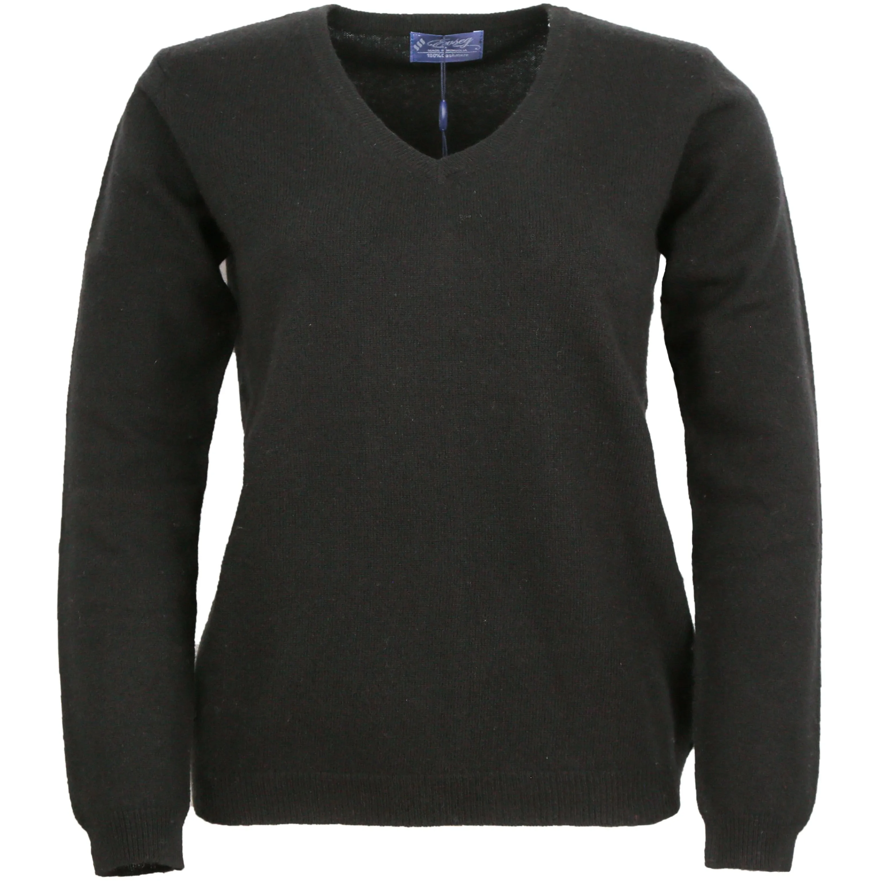 LADIES CLASSIC V NECK SWEATER