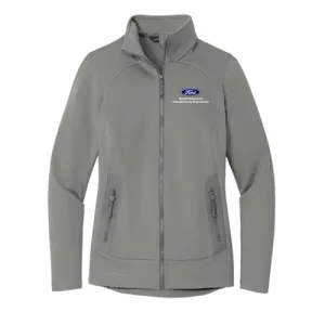 Ladies Eddie Bauer Highpoint Fleece Jacket- Gry