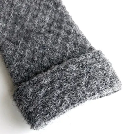 Lambswool wrist mitts 11