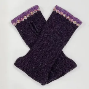 Lambswool wrist mitts 17