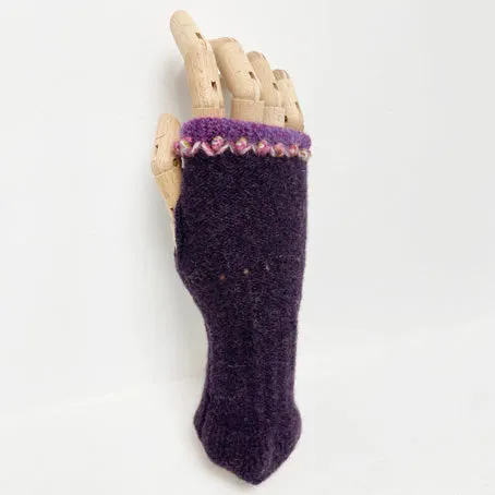 Lambswool wrist mitts 17