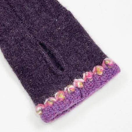 Lambswool wrist mitts 17