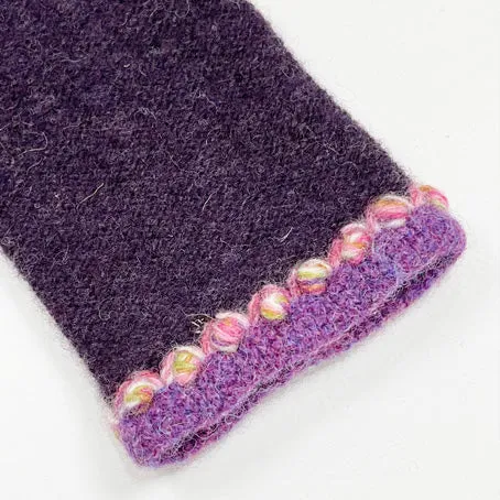 Lambswool wrist mitts 17