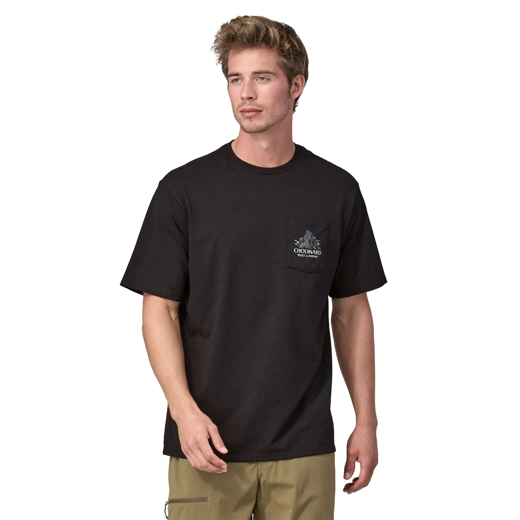 Mens Chouinard Crest Pocket Responsibili-Tee