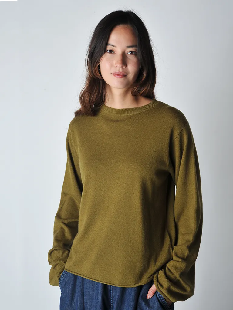 Olive Malou Crewneck Rollneck Sweater