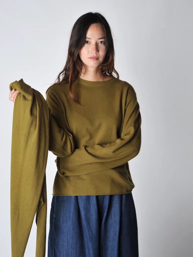 Olive Malou Crewneck Rollneck Sweater