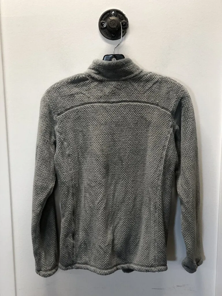 Patagonia Re-Tool Fleece, Grey/Pink, Kids XL