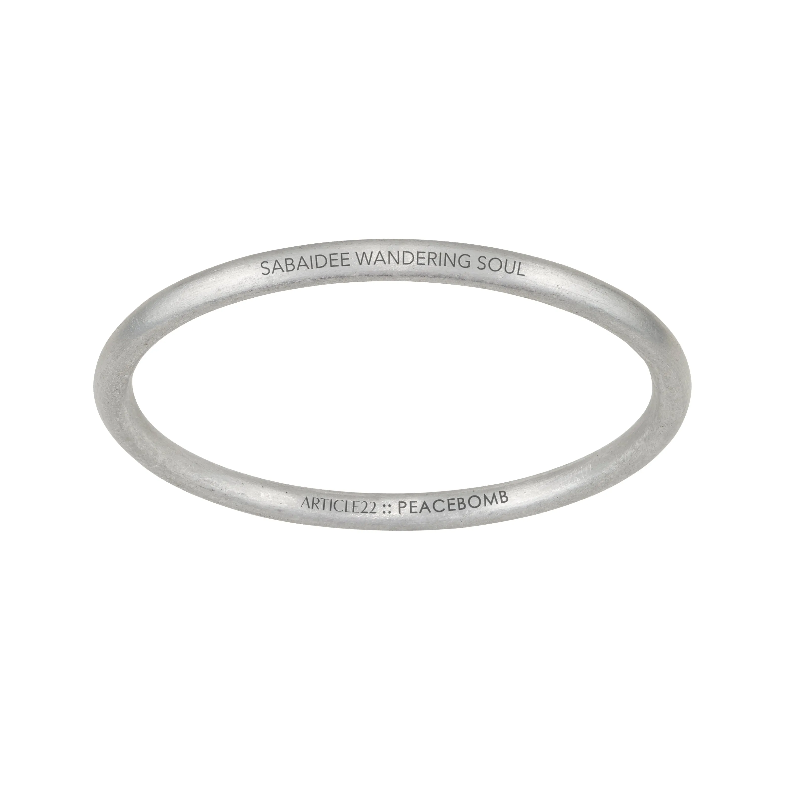 "SABAIDEE WANDERING SOUL" BANGLE - CATZIE VILAYPHONH COLLABORATION