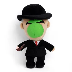 Rene Magritte as the Son of Man Plush Toy