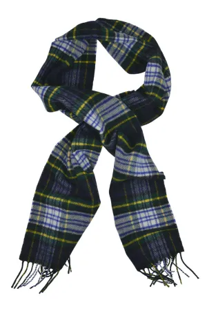 Scottish Lambswool Tartan Scarf - Dress Gordon