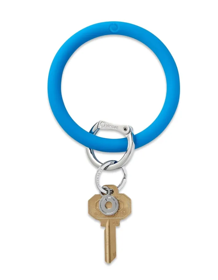 Silicone Big O Key Rings