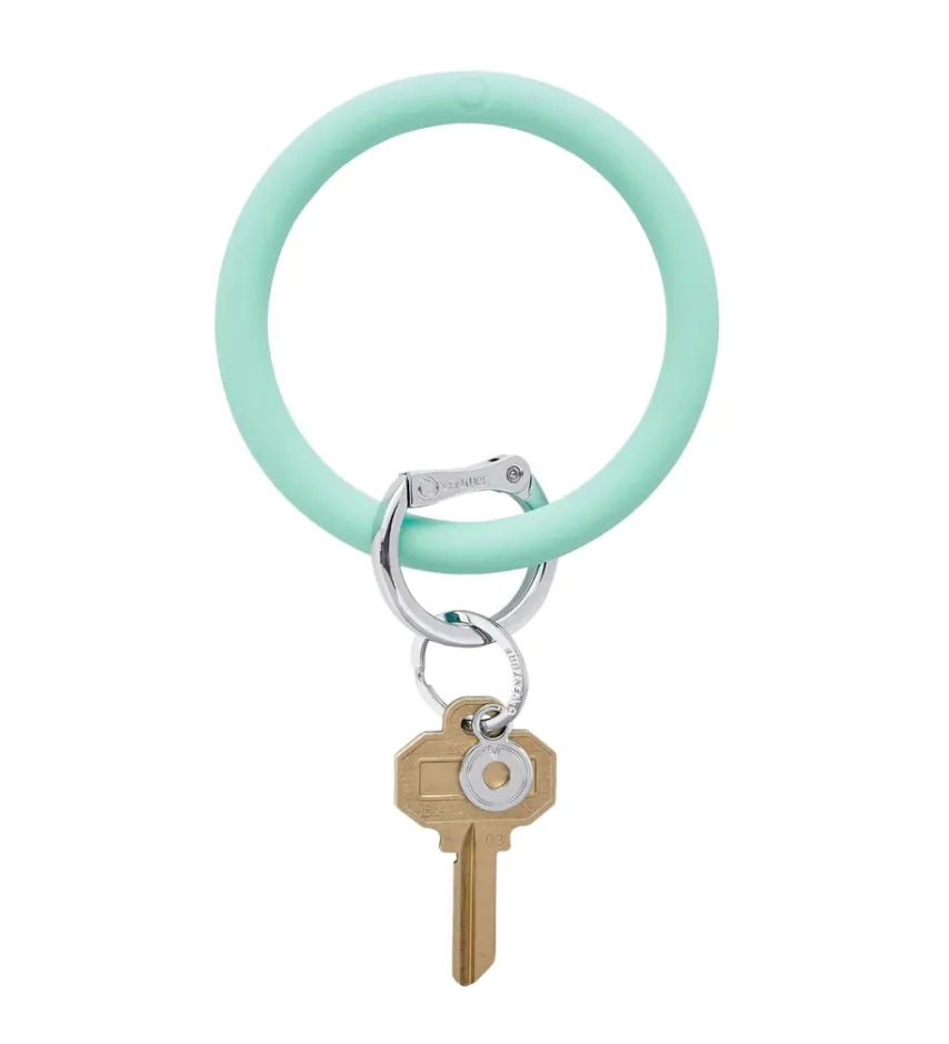 Silicone Big O Key Rings